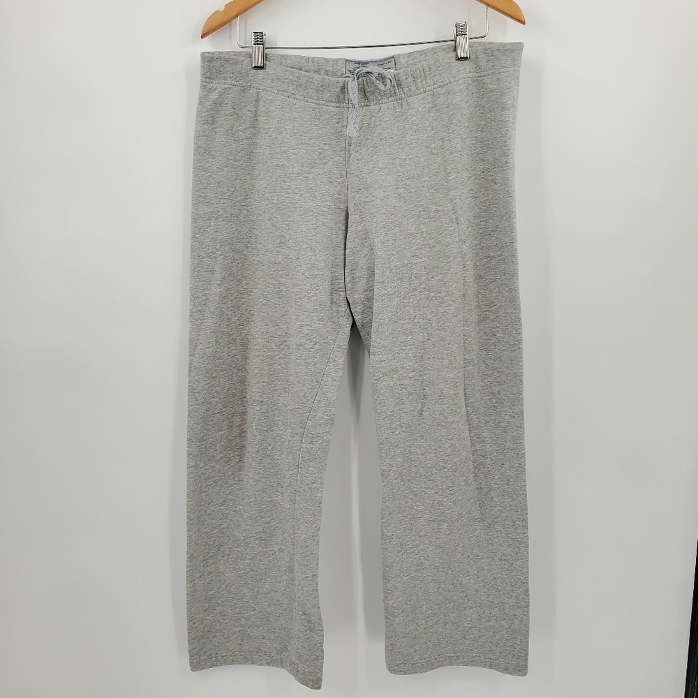 ♧♧ C9 by Champion Womens Flip Waist Wide Leg Sweat Pants Heather Gray Size Large